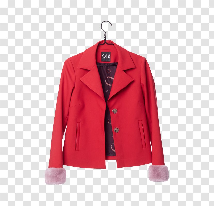 Blazer Jacket Coat Clothing Lining - Mink Transparent PNG