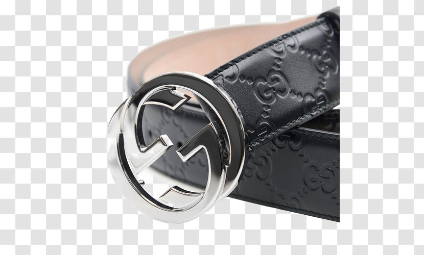Belt Buckle Leather Handbag - Strap - GUCCI G Men's Button Board Transparent PNG
