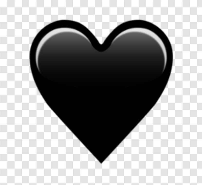 Emoji IPhone 7 Heart Sticker - Silhouette - Sneeze Transparent PNG