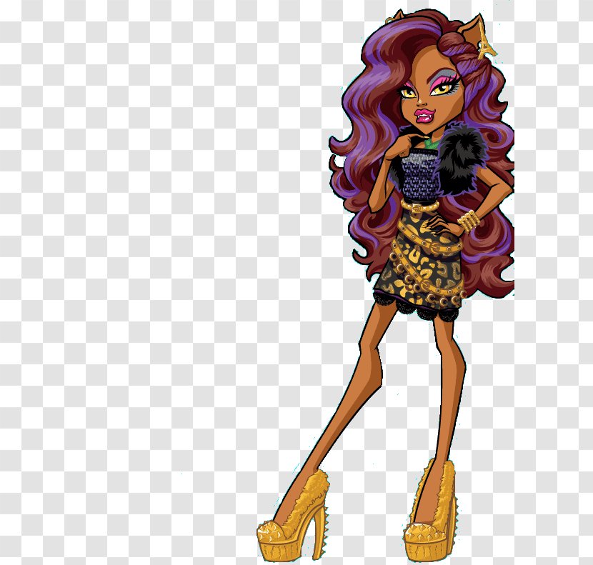 Monster High Clawdeen Wolf Doll Scaris: City Of Frights Original Gouls CollectionClawdeen - Fictional Character Transparent PNG
