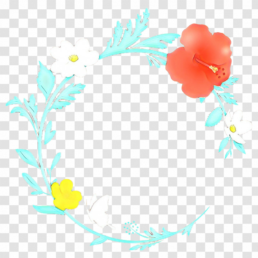 Turquoise Plant Flower Wildflower Transparent PNG
