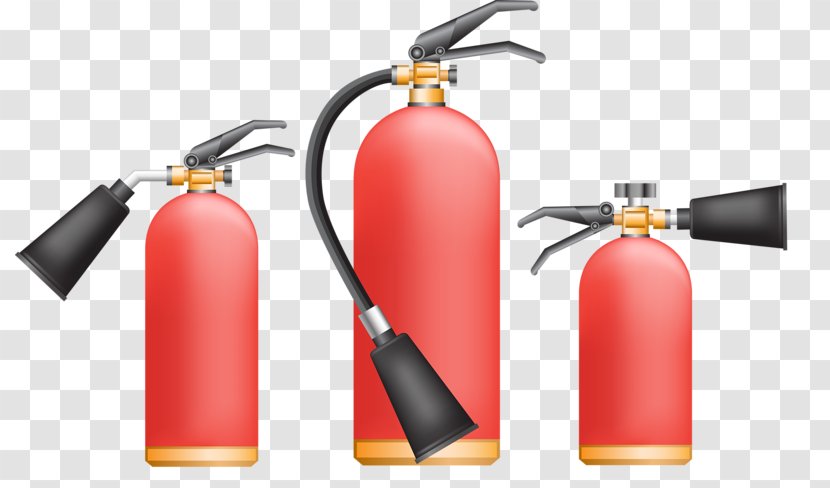 Fire Extinguisher Protection Firefighter - Red Transparent PNG