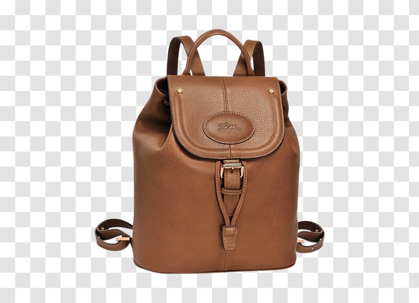 Chanel Longchamp Handbag Backpack - Caramel Color Transparent PNG