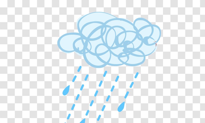 Cloud Cartoon Rain - Water Transparent PNG