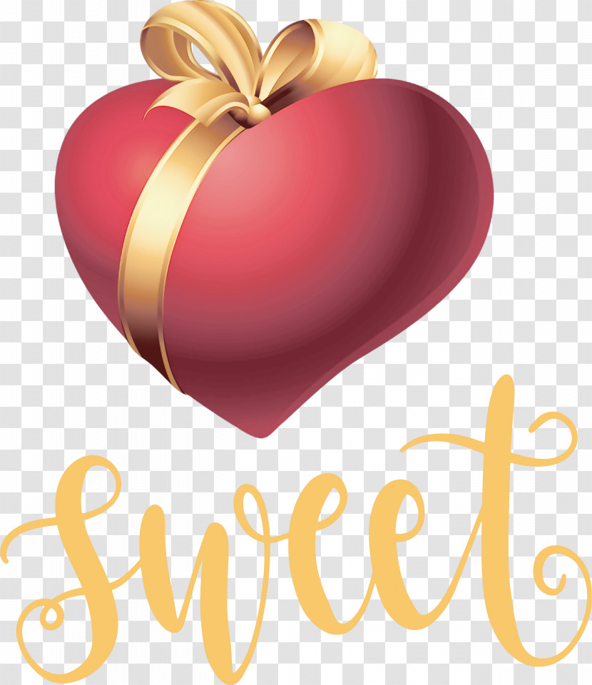Be Sweet Valentines Day Heart Transparent PNG
