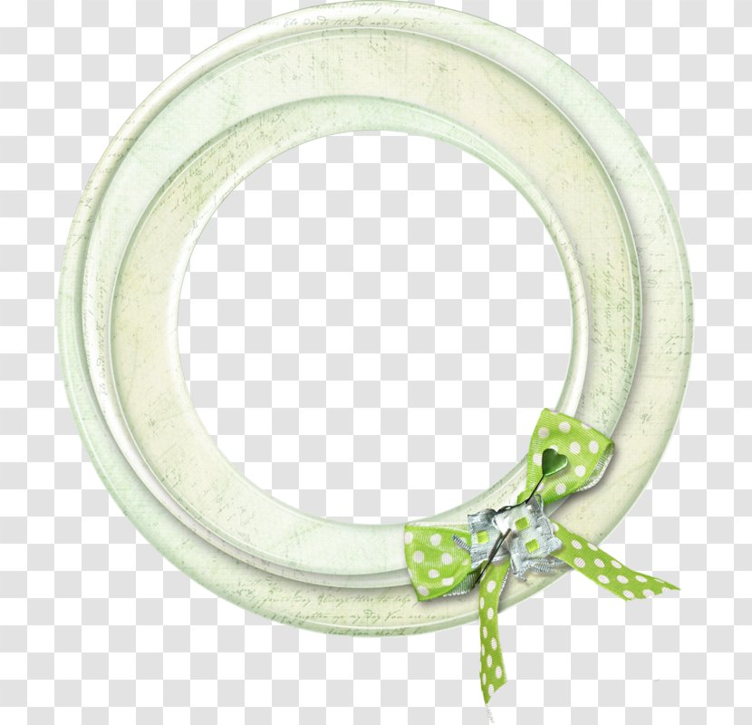 Green Background Ribbon - Oval Number Transparent PNG