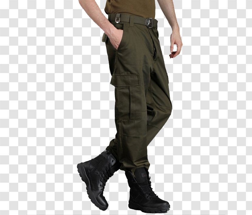Trousers Tactical Pants Uniform Cargo Workwear - Military - Men's Fans Transparent PNG