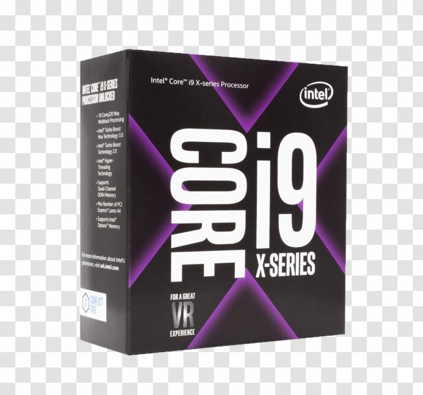 List Of Intel Core I9 Microprocessors LGA 2066 Gulftown Transparent PNG