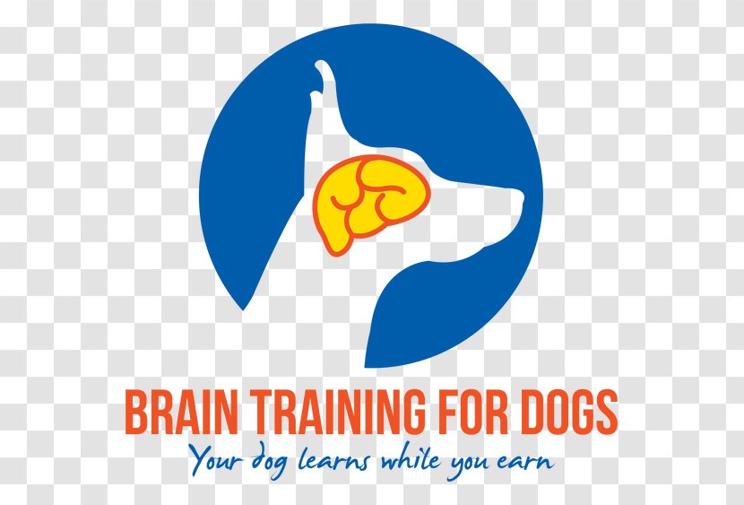 Brain Training For Dogs Logo Graphic Design Pet - Artwork - Dog Transparent PNG