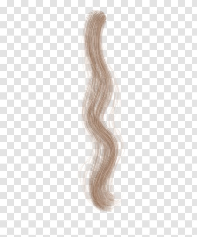 Long Hair Wig Blond - Pelo Transparent PNG