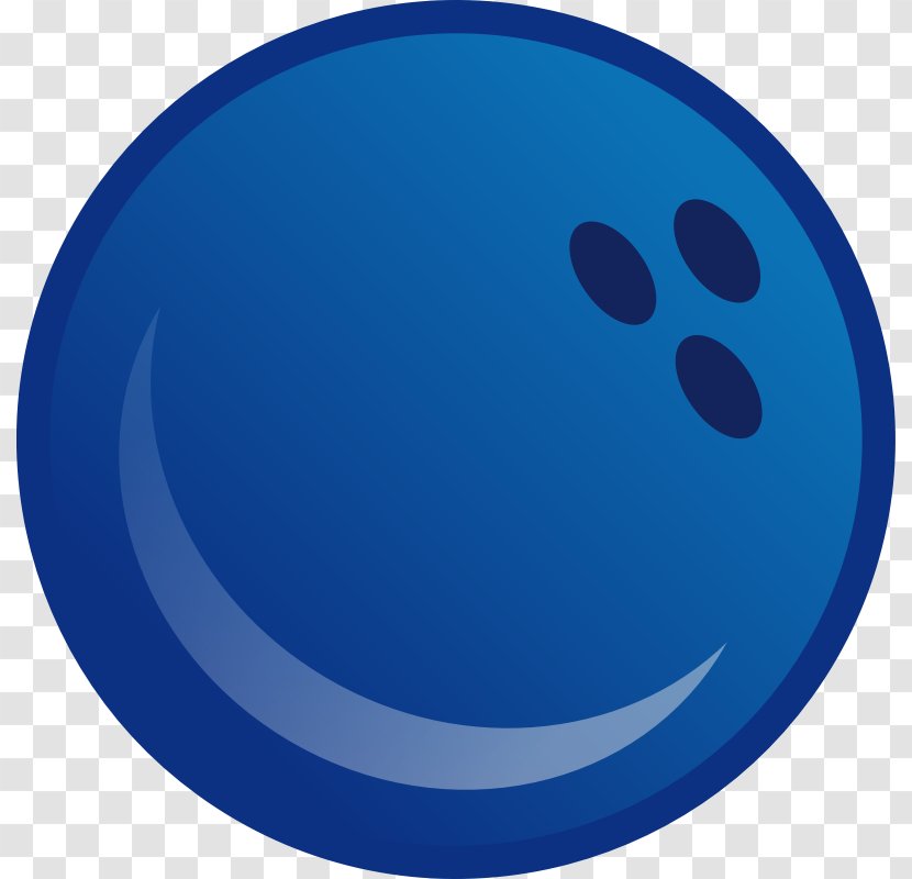 Bowling Ball Pin Free Content Clip Art - Electric Blue - Picture Transparent PNG