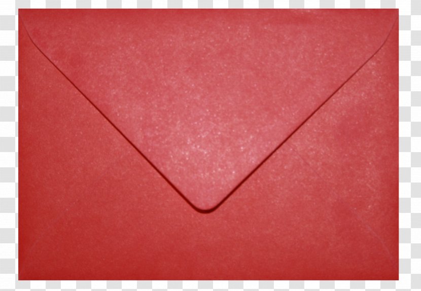 Envelope Rectangle Red - Paper - Envelopes Transparent PNG