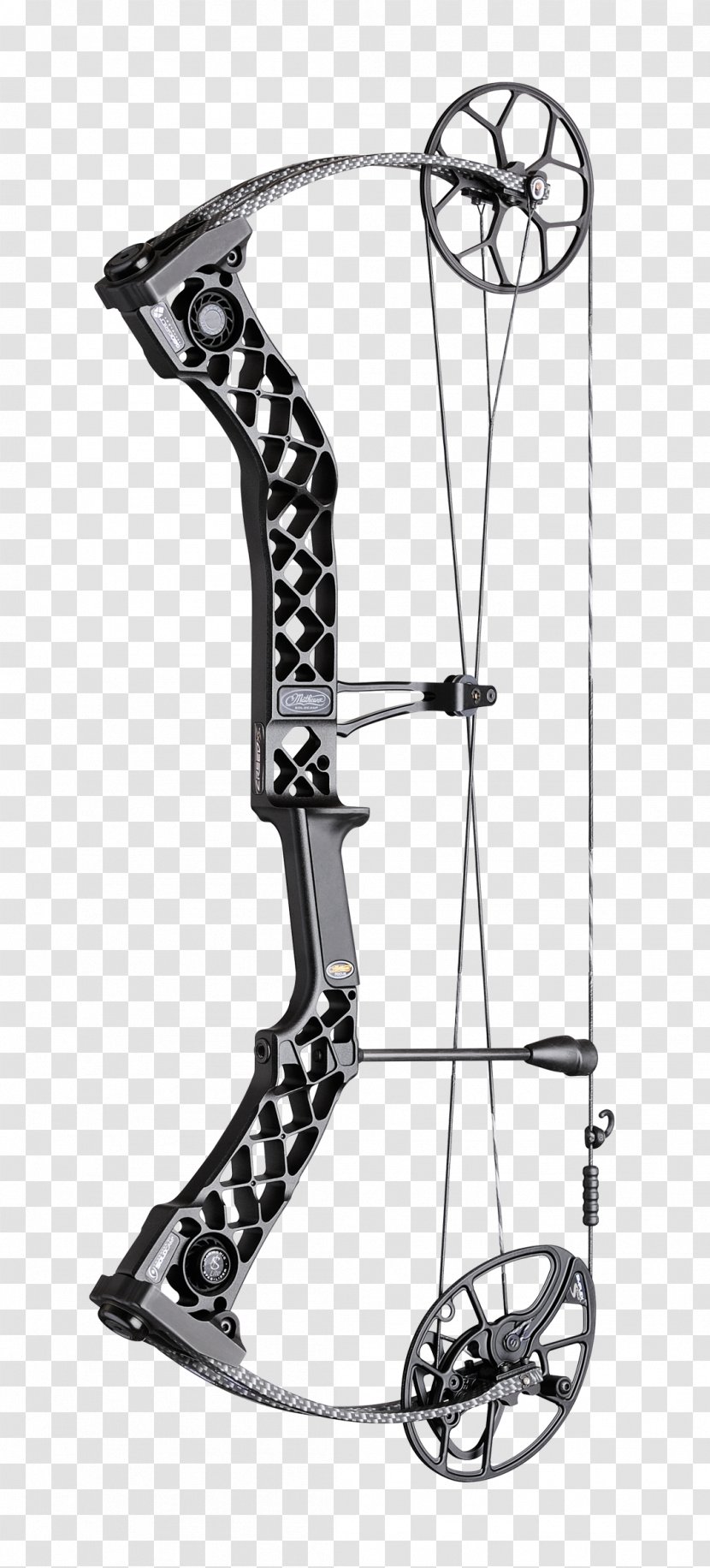 Bow And Arrow Compound Bows Archery Bowhunting - Cross Arrows Transparent PNG