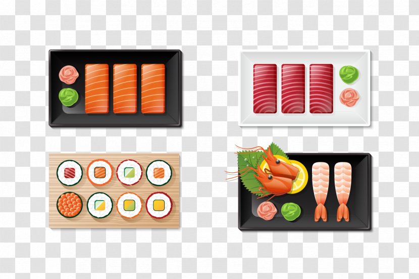 Sushi Japanese Cuisine Chinese Miso Soup - Orange Transparent PNG