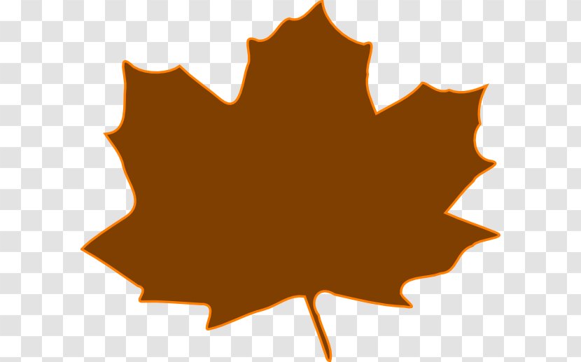 Autumn Leaf Color Clip Art - Tree - Orange Border Transparent PNG