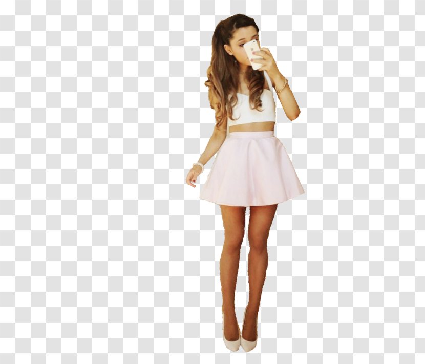 Cat Valentine Selfie Put Your Hearts Up Celebrity - Waist - White Transparent PNG