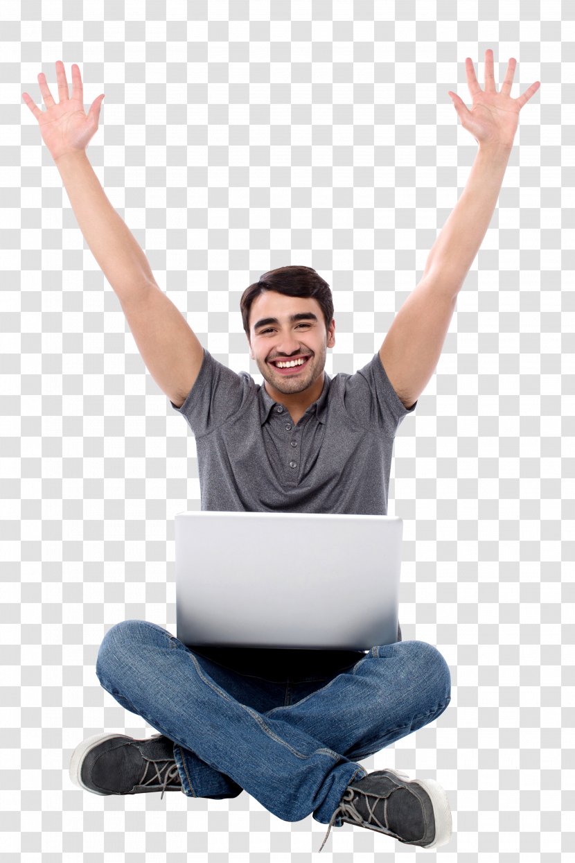 Laptop Stock Photography Royalty-free - Neck - Happy Women Transparent PNG
