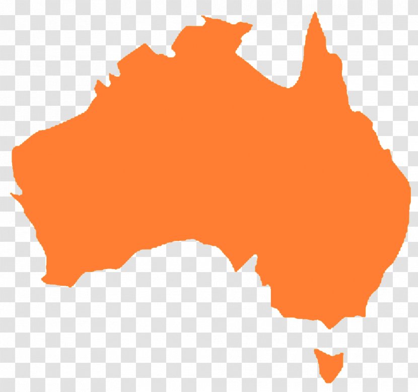 Flag Of Australia Map Watercolor Painting - Art Transparent PNG