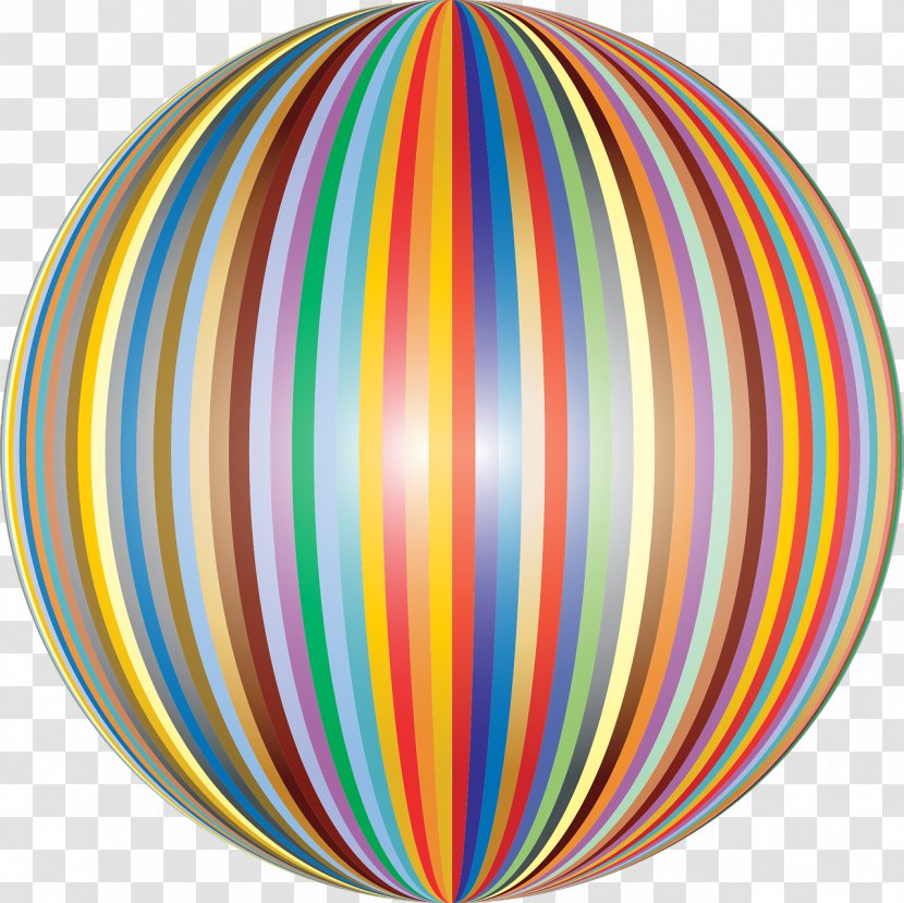 Sphere Clip Art - Color - Rainbow Transparent PNG