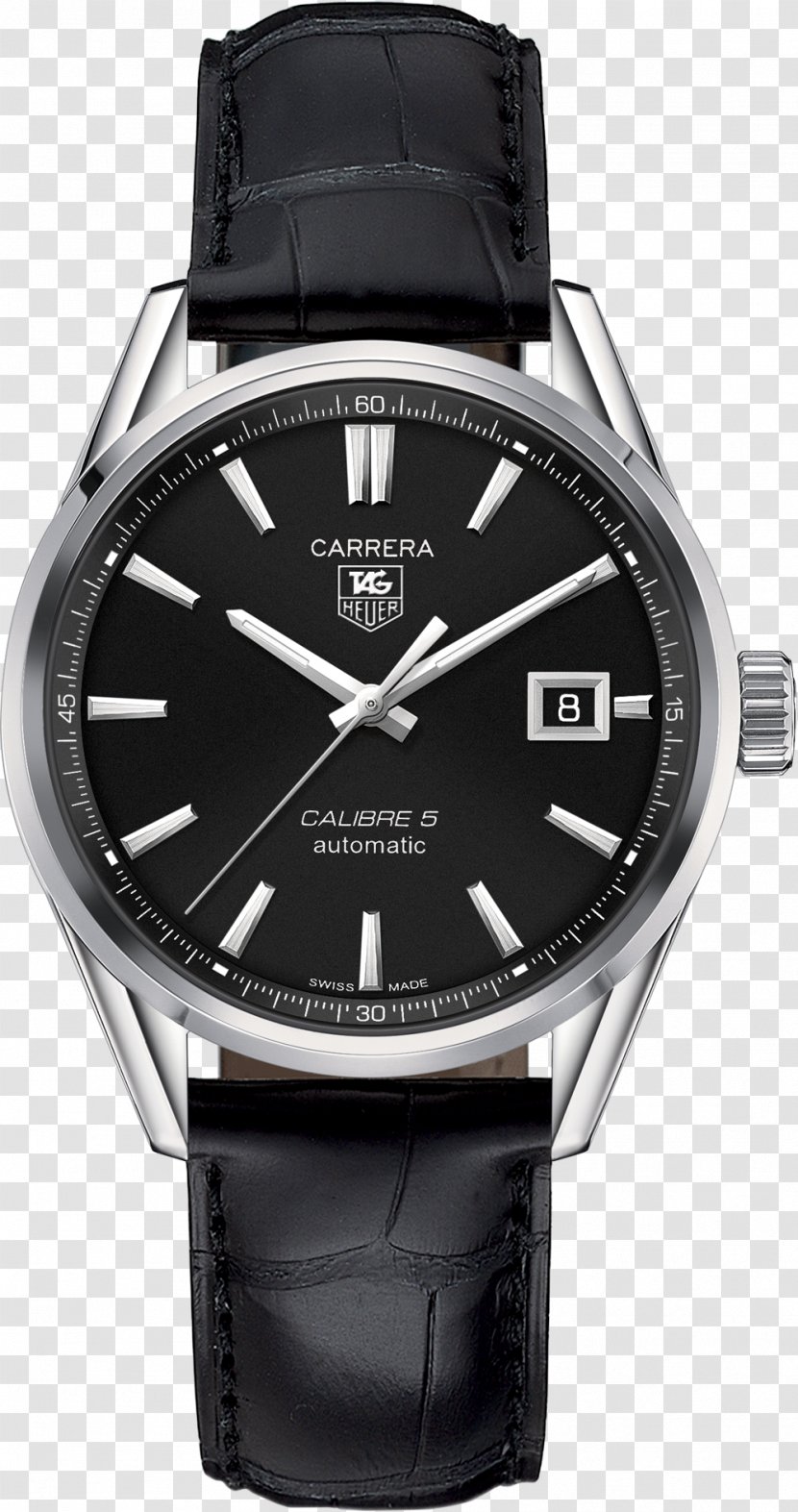 TAG Heuer Carrera Calibre 5 Automatic Watch Monaco - Movement Transparent PNG