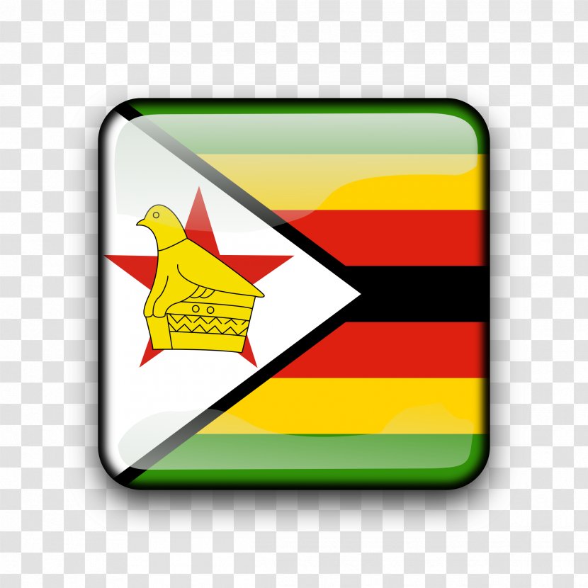 Flag Of Zimbabwe South Africa–Zimbabwe Border National - Area - Zw Transparent PNG