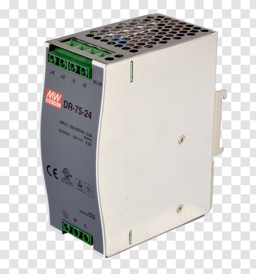 Power Converters DIN Rail Over Ethernet Network Switch IEEE 802.3at - Antaira Technologies - Industrial Drive Transparent PNG