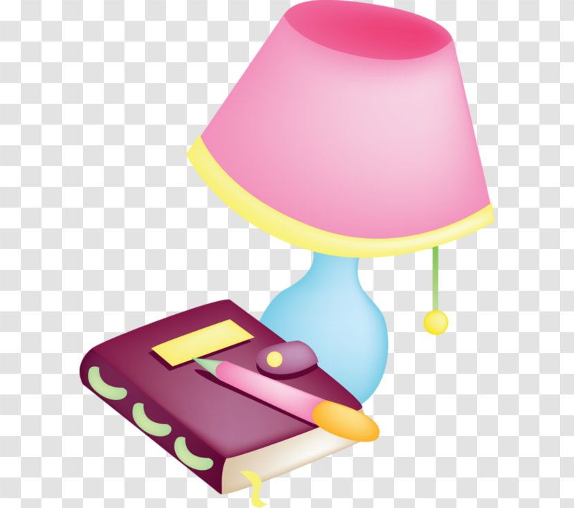 Lampe De Bureau Clip Art - Pink - Lamps Diary Transparent PNG