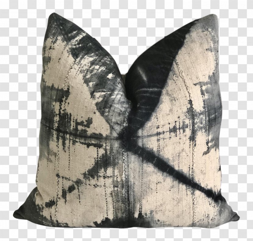 Textile Throw Pillows Tie-dye Linen Mali - Price - Mud Cloth Headboard Transparent PNG