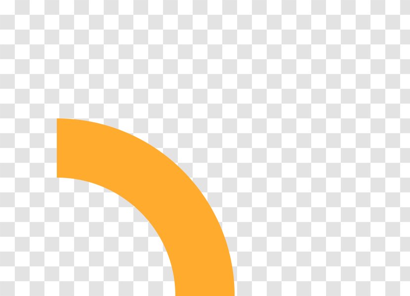 Circle Logo Angle Font - Saffron Transparent PNG