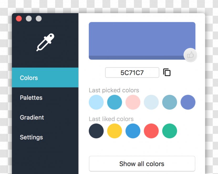 Color Scheme Picker Gradient - Design Transparent PNG