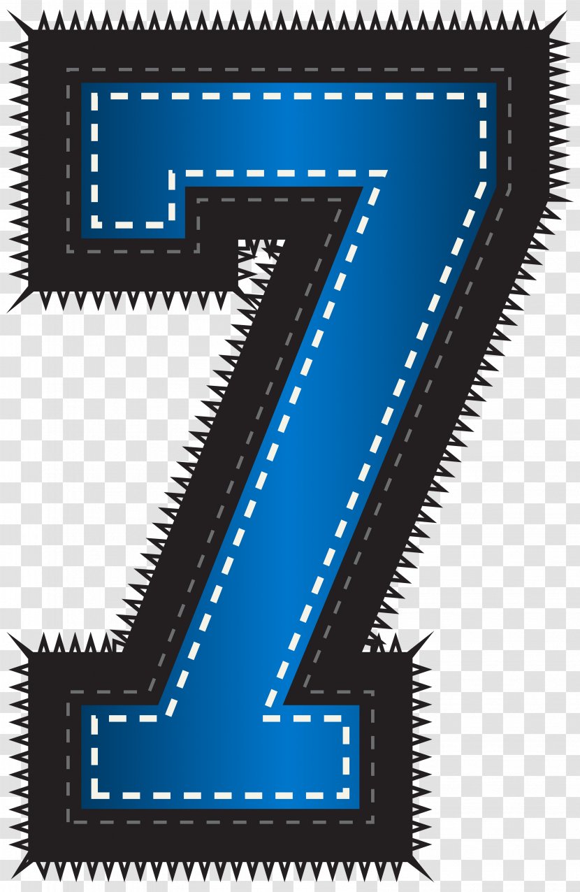 Sport Clip Art - Brand - Blue Numbers Transparent PNG