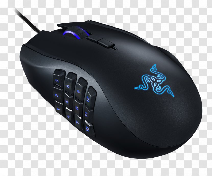 Computer Mouse Keyboard Razer Naga Chroma Inc. - Technology Transparent PNG