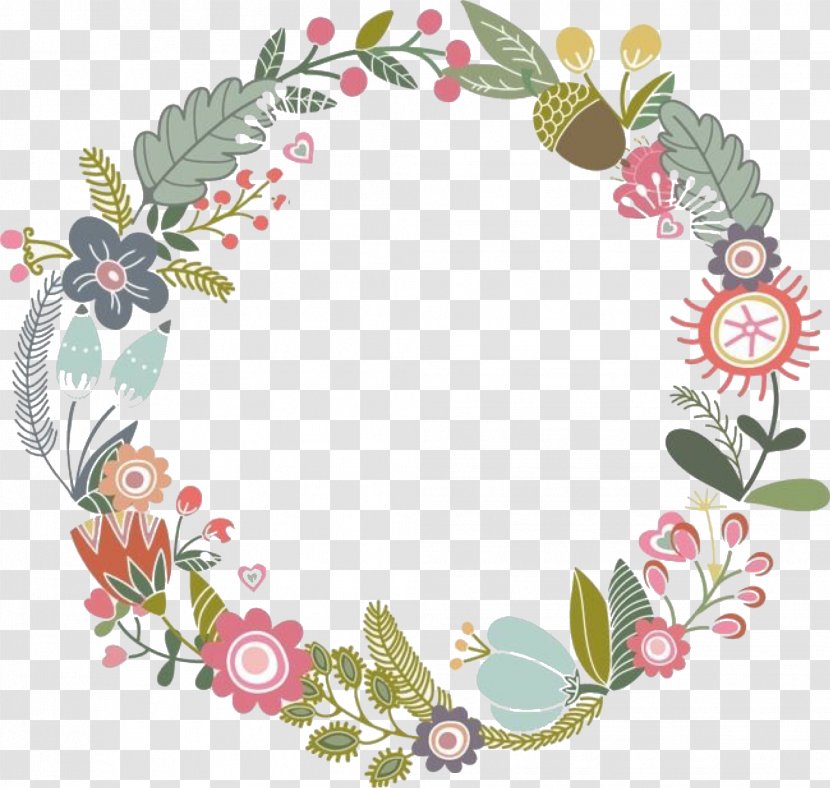 Floral Design Flower Vector Graphics Clip Art - Interior - Wreath Transparent PNG