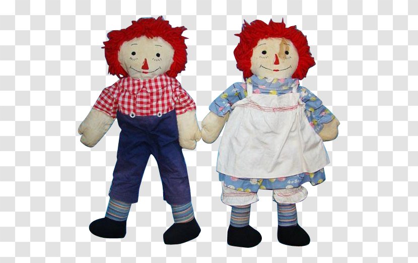 Raggedy Ann & Andy Doll Toy - Outerwear Transparent PNG
