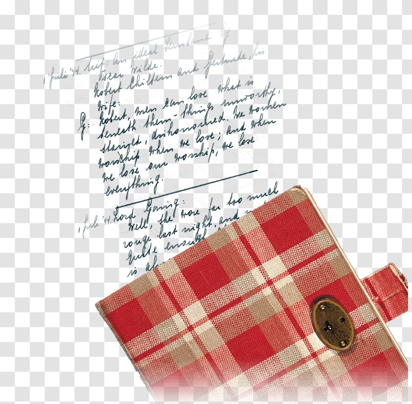 Paper Tartan Diary Jahon Adabiyoti Font - October - Anne Frank Transparent PNG