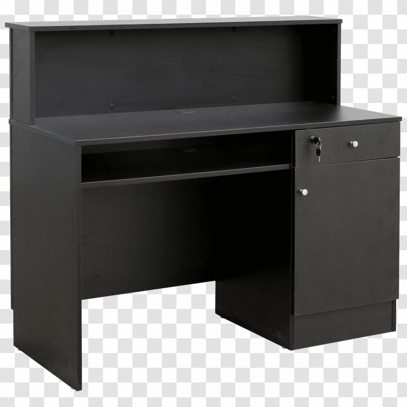 Desk Table Beauty Parlour Furniture Office - Drawer - Reception Transparent PNG
