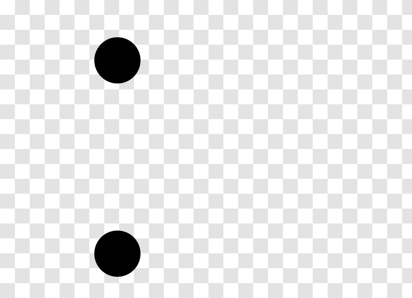 Semicolon Punctuation English Wikipedia - Wikimedia Commons Transparent PNG