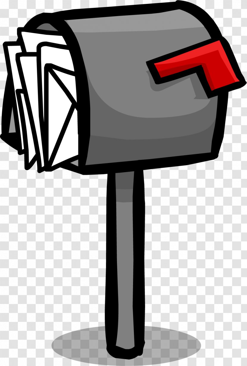 Post Box Letter Mail Club Penguin - Mailbox Transparent PNG