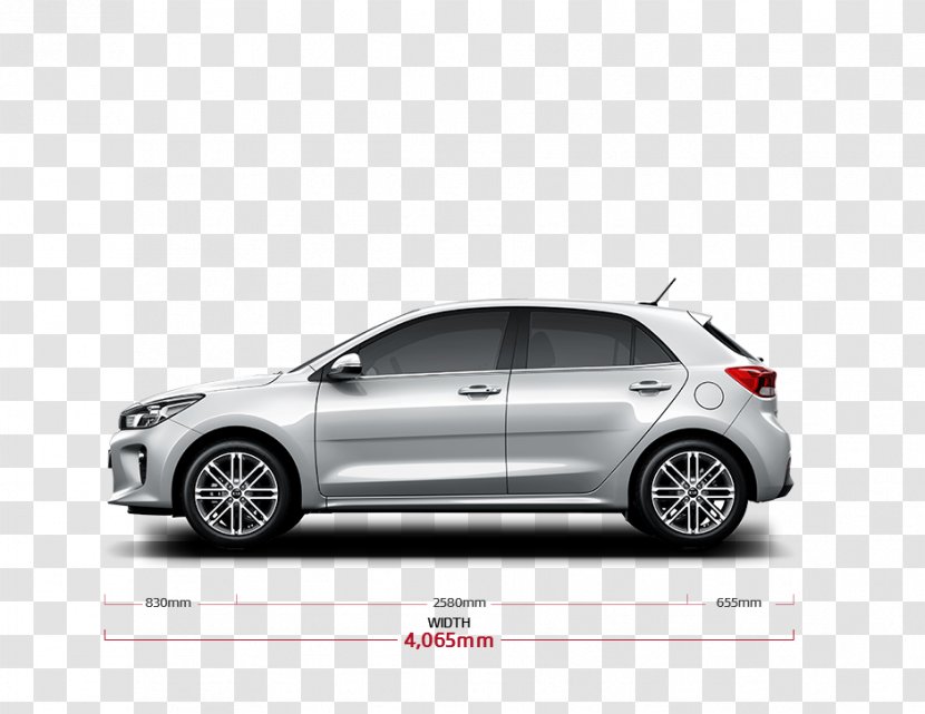 2017 Kia Rio Motors Car Cerato - Bumper Transparent PNG