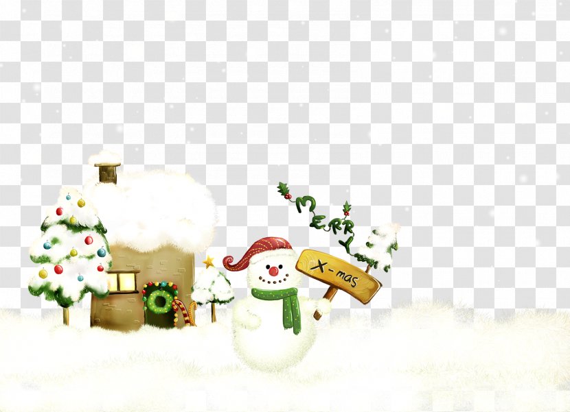 Quotation Wish Christmas Card Greeting Happiness - Snow Snowman Transparent PNG