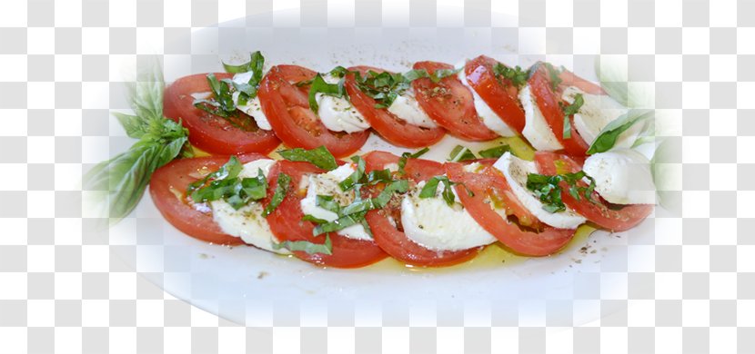 Caprese Salad Bruschetta Bresaola Hors D'oeuvre Mozzarella - Tomato Transparent PNG