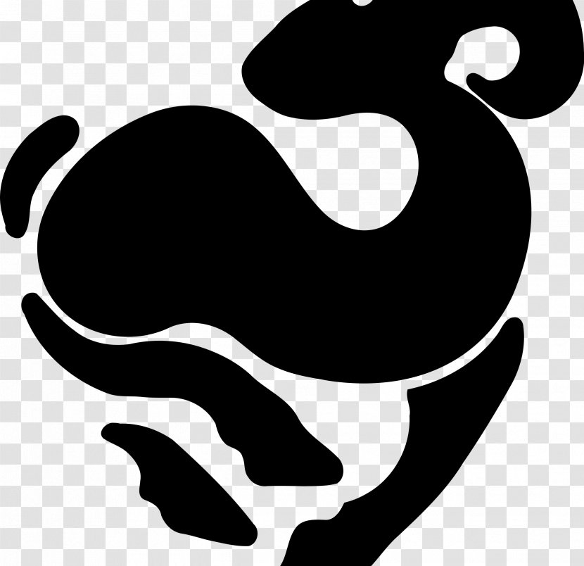 Chinese Zodiac Goat Horse Clip Art - Monochrome Photography Transparent PNG