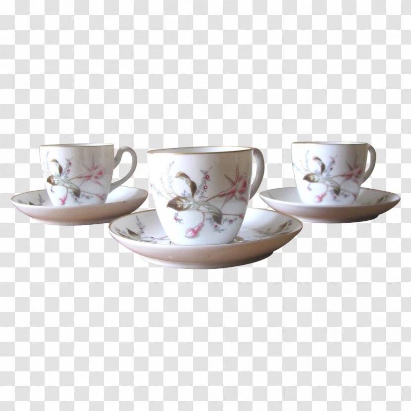 Coffee Cup Espresso Porcelain Demitasse - Teacup Transparent PNG