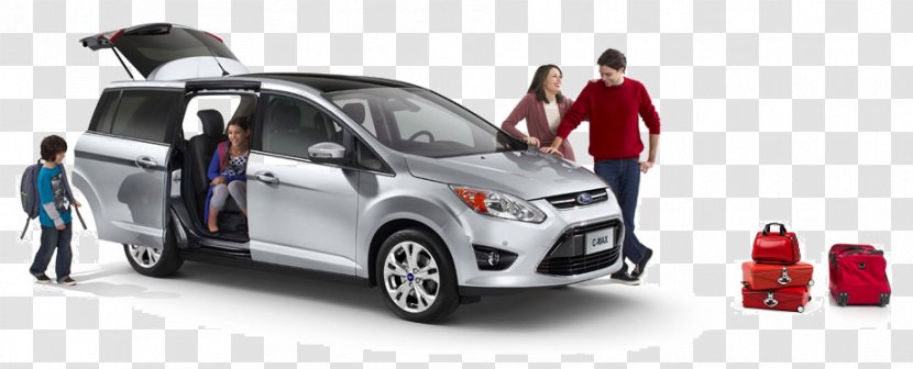 Used Car Ford C-Max Family Vehicle - Automotive Design Transparent PNG