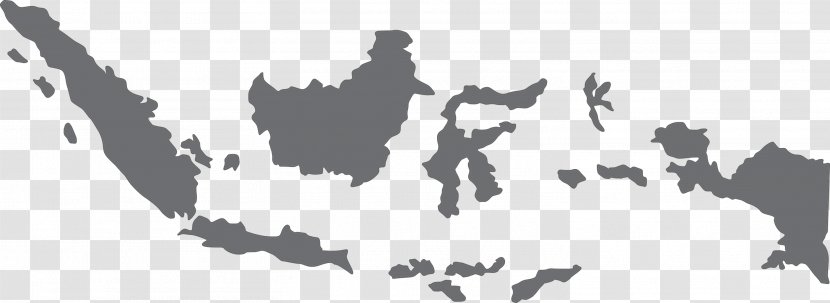 Indonesia Globe Blank Map - Monochrome Photography Transparent PNG