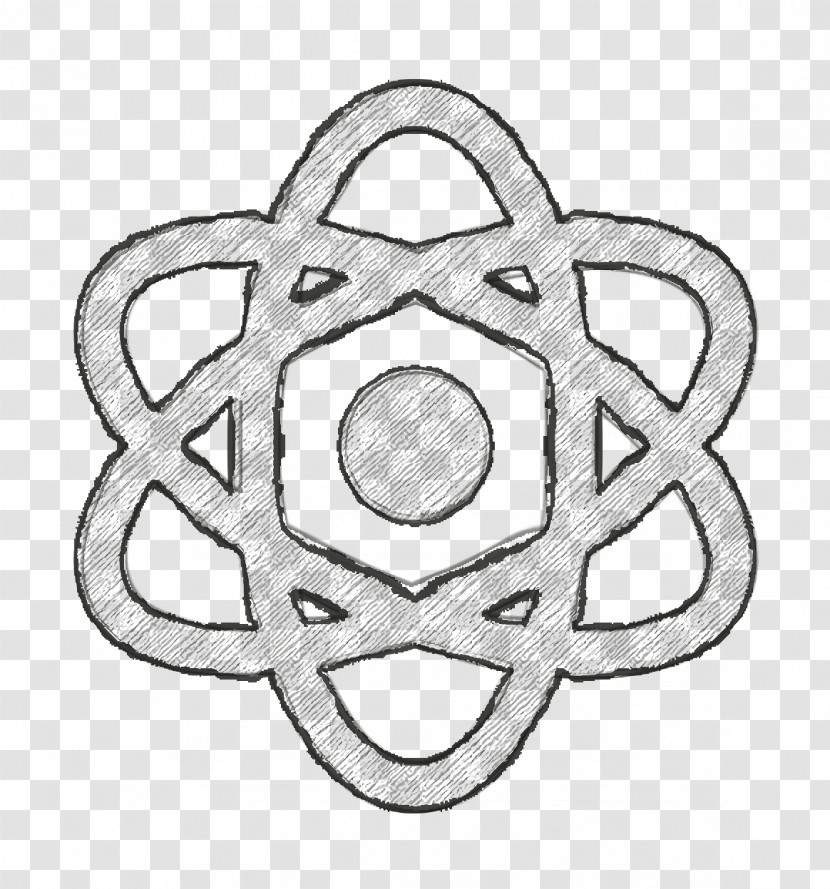 Nucleus Icon Atom Icon Science And Medicine Icon Transparent PNG