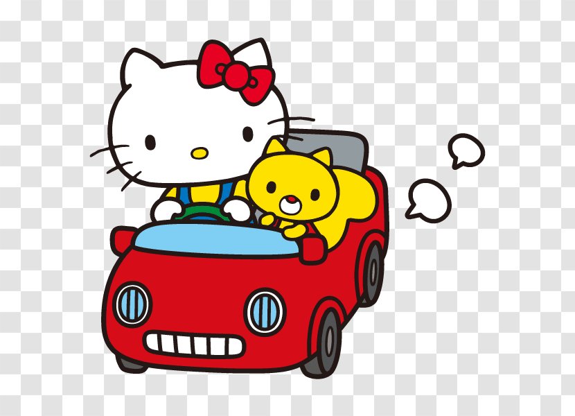 Hello Kitty Character Balloon Kid Sanrio - Automotive Design - Smurfs Phone Transparent PNG