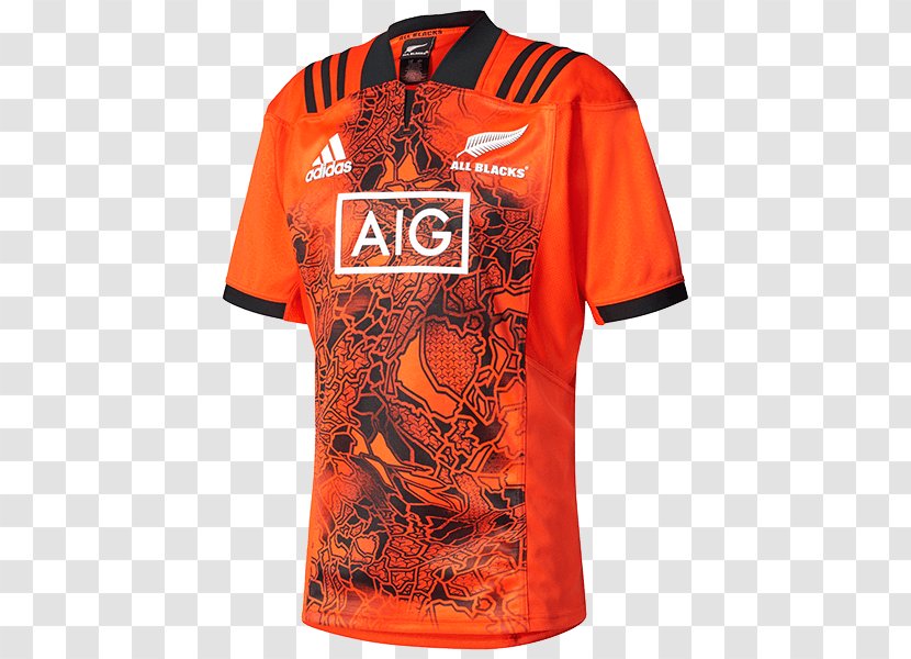 New Zealand National Rugby Union Team Māori All Blacks T-shirt Jersey - Super Transparent PNG
