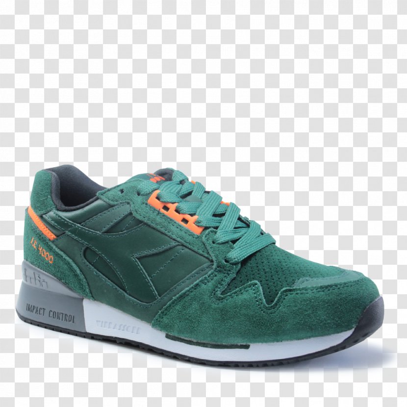 Sneakers Skate Shoe Diadora Sportswear - Athletic - Green Jungle Transparent PNG