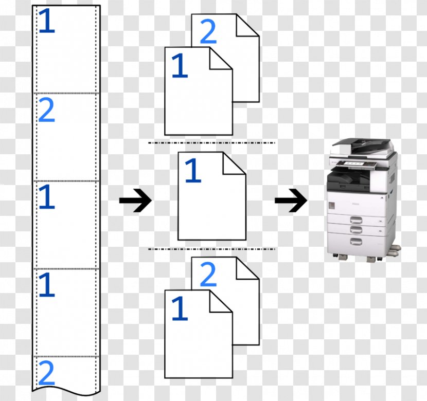 Paper Ricoh Photocopier Printer Transparent PNG